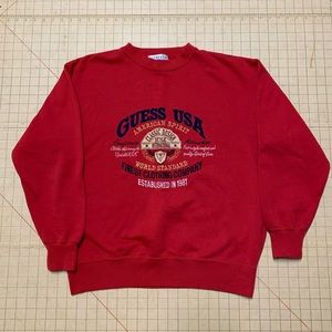 Vintage guess jeans crewneck sweatshirt